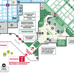 Liste des Exposants et Plan Intractif 2026 - JEC World 2026